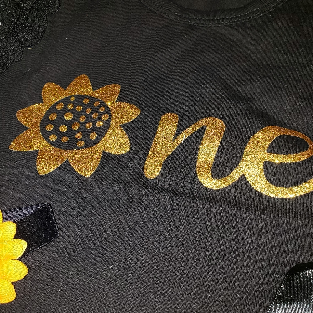 First Birthday sunflower - Picture 3 of 5